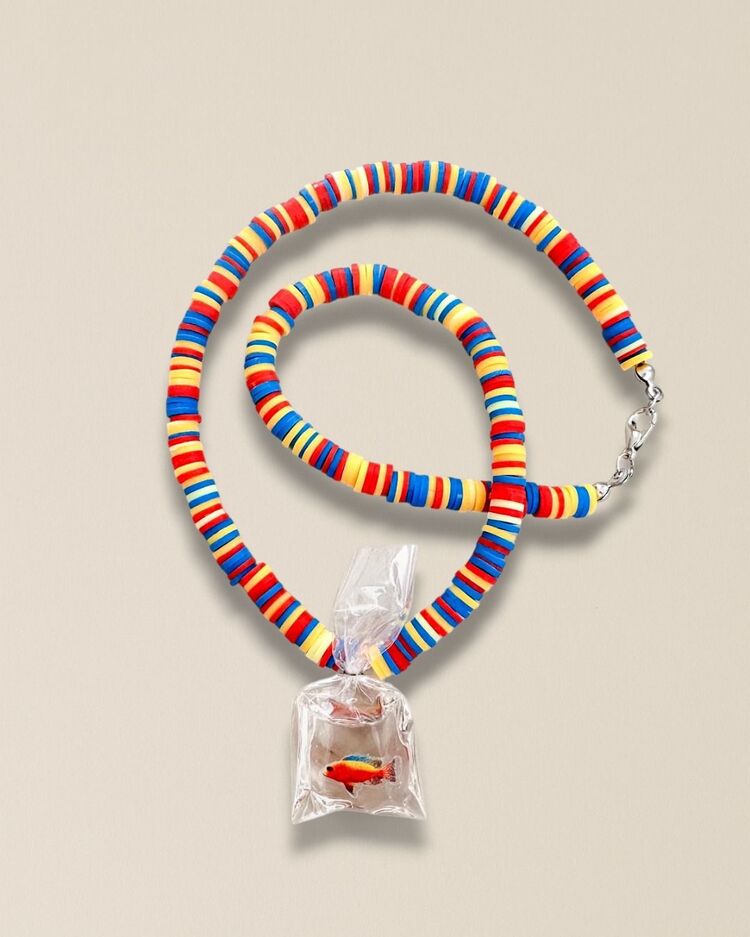 Colors Fish Charm Kolye