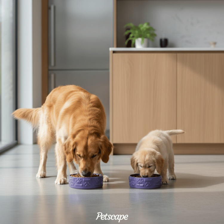 Kedi ve Köpek Mama Su Kabı – Seramik Mama ve Su Kabı Renkli, Bıyık Dostu Seramik Mama Kabı