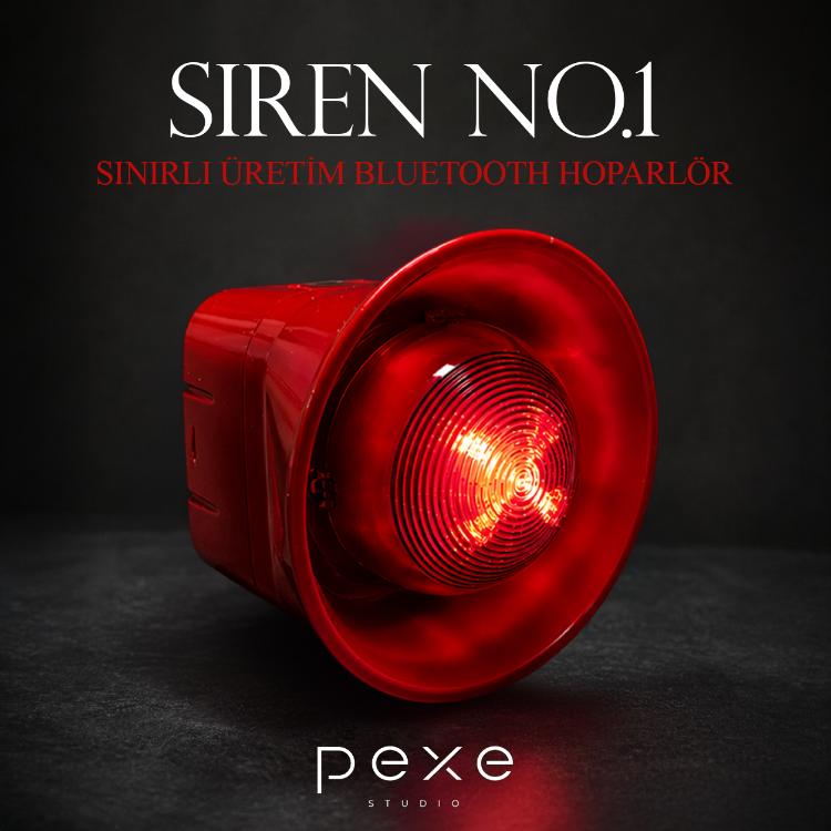 SIREN NO.1 | Sınırlı Üretim Bluetooth Hoparlör