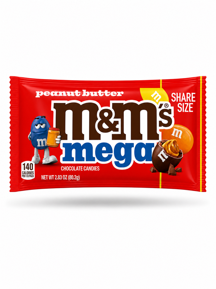 M&M Fıstık Ezmeli Mega 80 Gr
