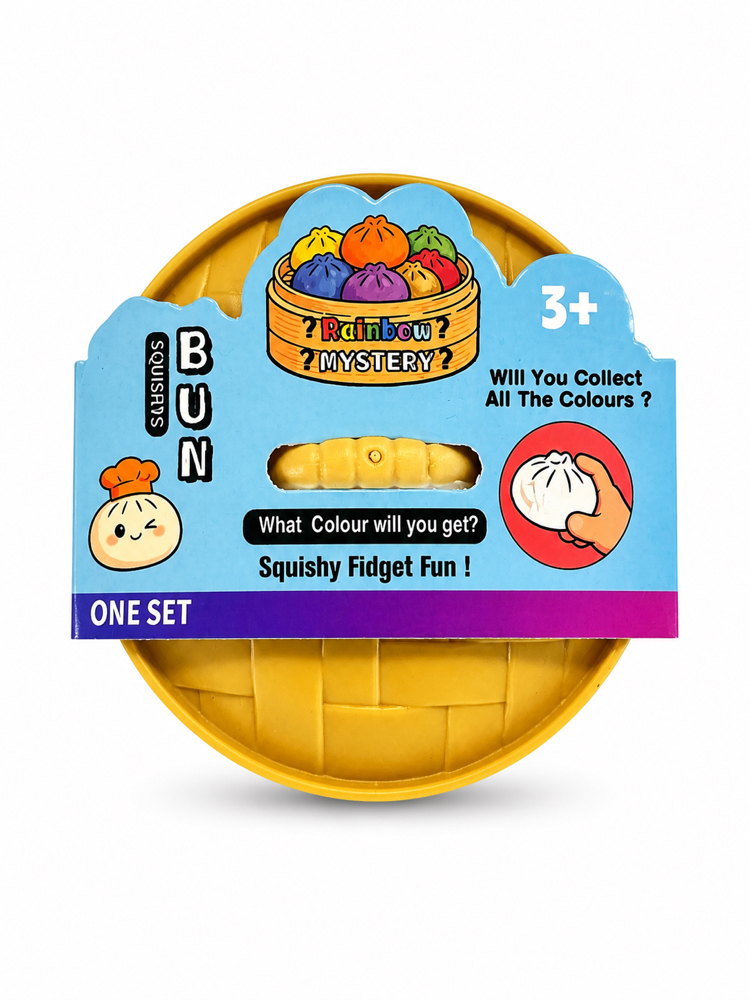 Squishy Bun Gizemli Renkli