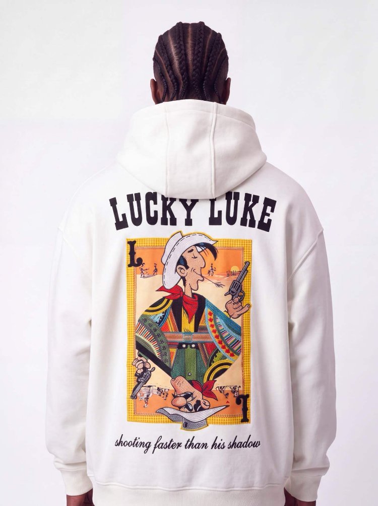 Lucky Luke Oversize Hoodie – Unisex Yetişkin
