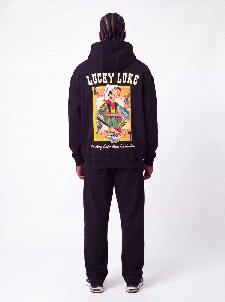 Lucky Luke Oversize Hoodie – Unisex Yetişkin