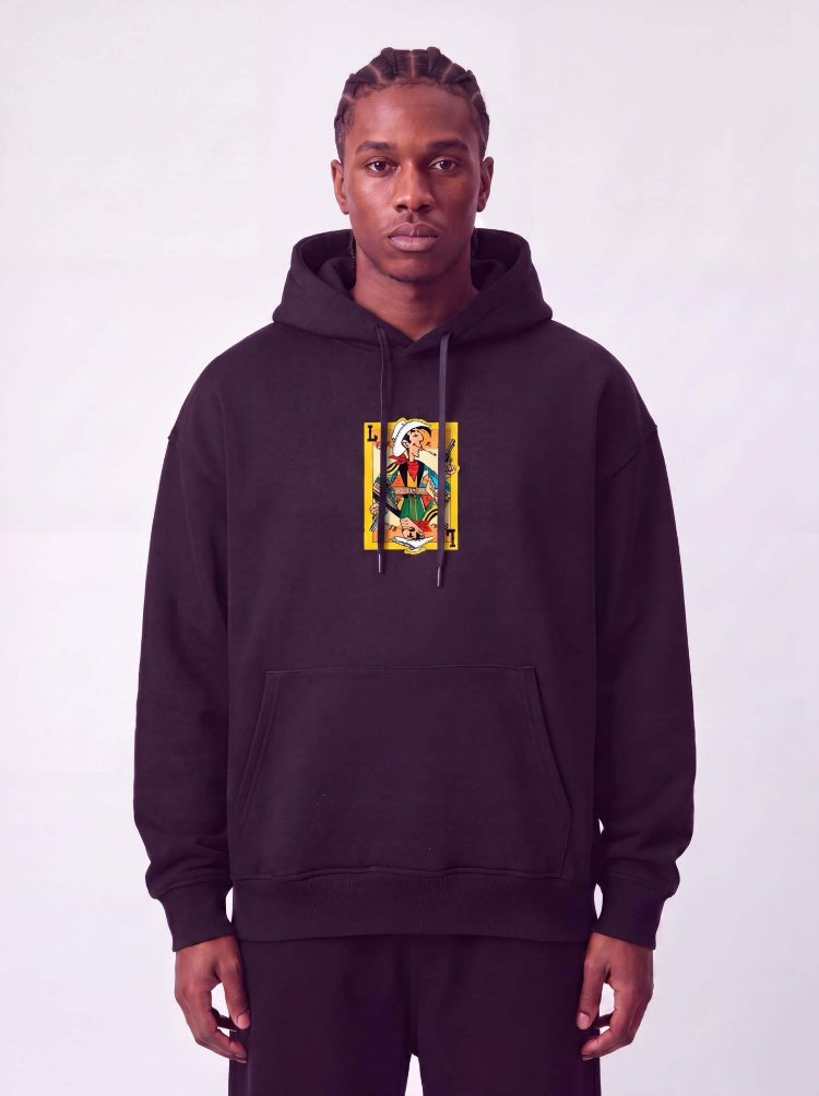 Lucky Luke Oversize Hoodie – Unisex Yetişkin