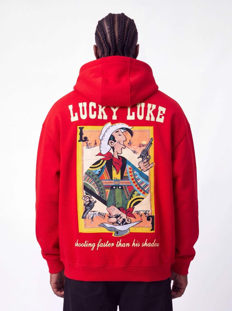 Lucky Luke Oversize Hoodie – Unisex Yetişkin