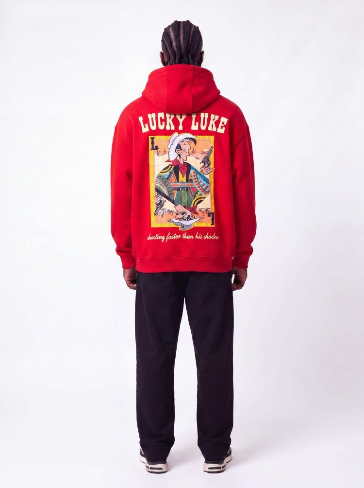 Lucky Luke Oversize Hoodie – Unisex Yetişkin