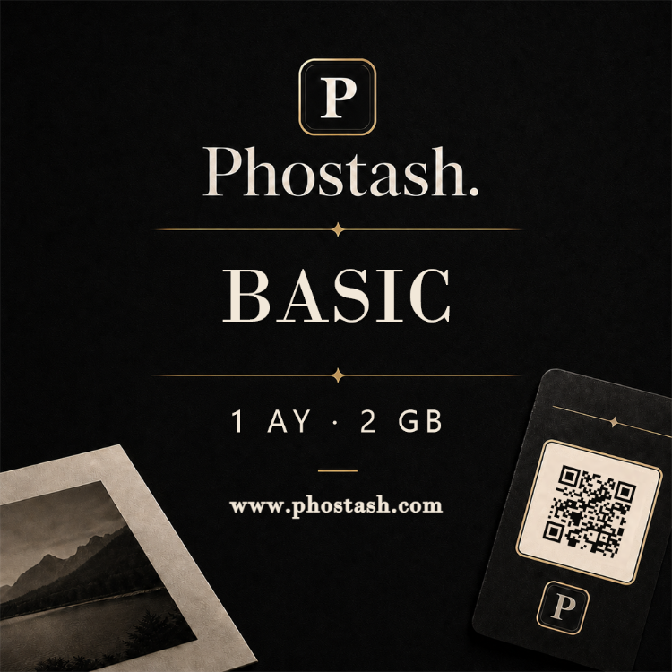 Phostash Basic Paket - 1 Ay / 2 GB