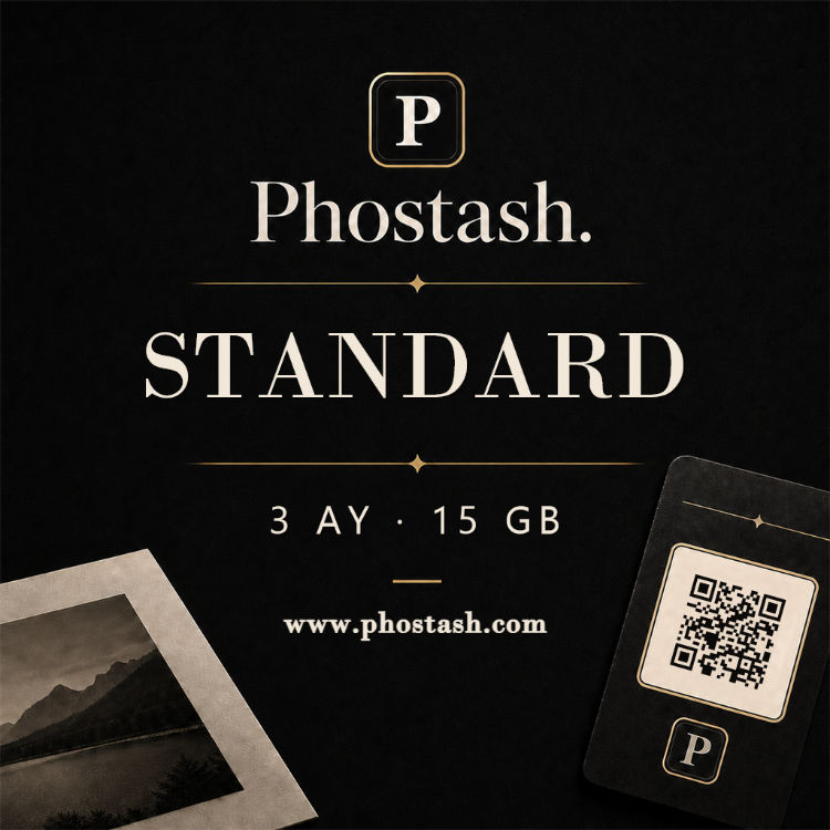 Phostash Standard Paket - 3 Ay / 15 GB