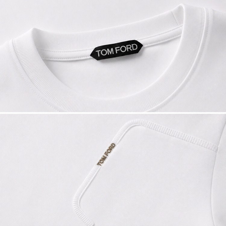 Tomford ince kırışmaz kumaş    T-shirt ( İthal )