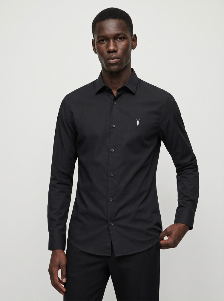 AllSaints  Gabardin  pamuk Gömlek 