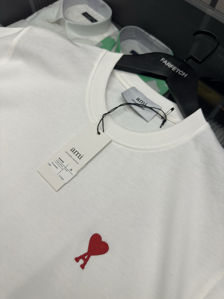 Ami Paris premium T-shirt ( white )