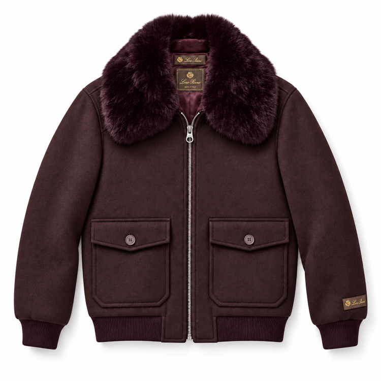 Loro Piana kaşmir / Yün    Jacket ( Bordo )