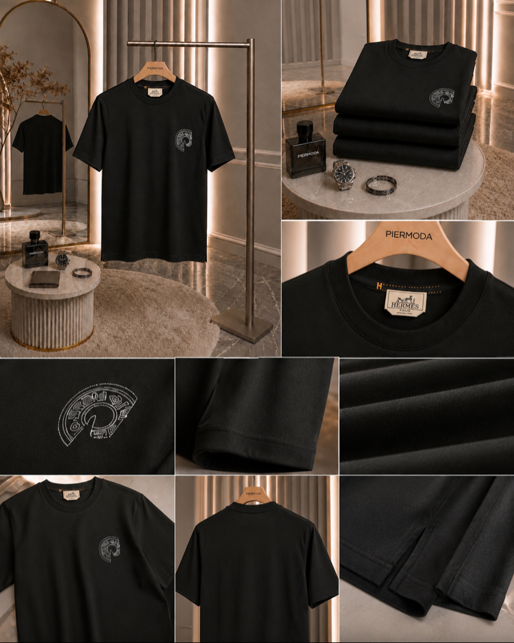 Hermes ince kumaş T-shirt ( İthal )