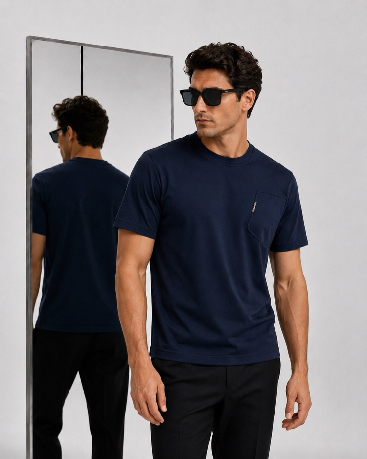 Tomford ince kırışmaz kumaş    T-shirt ( İthal ) 