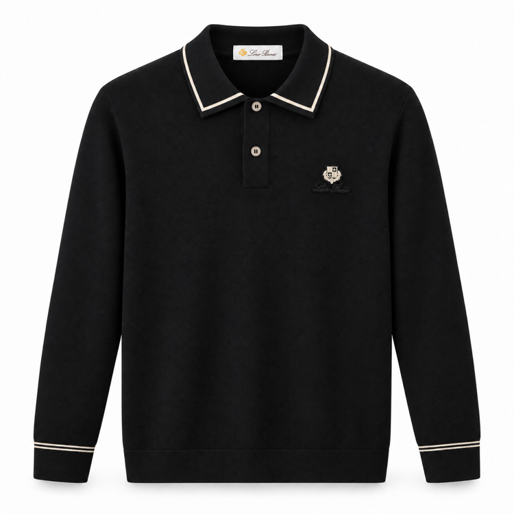 Loro Piana  rayon Polo Yaka Triko ( İthal )