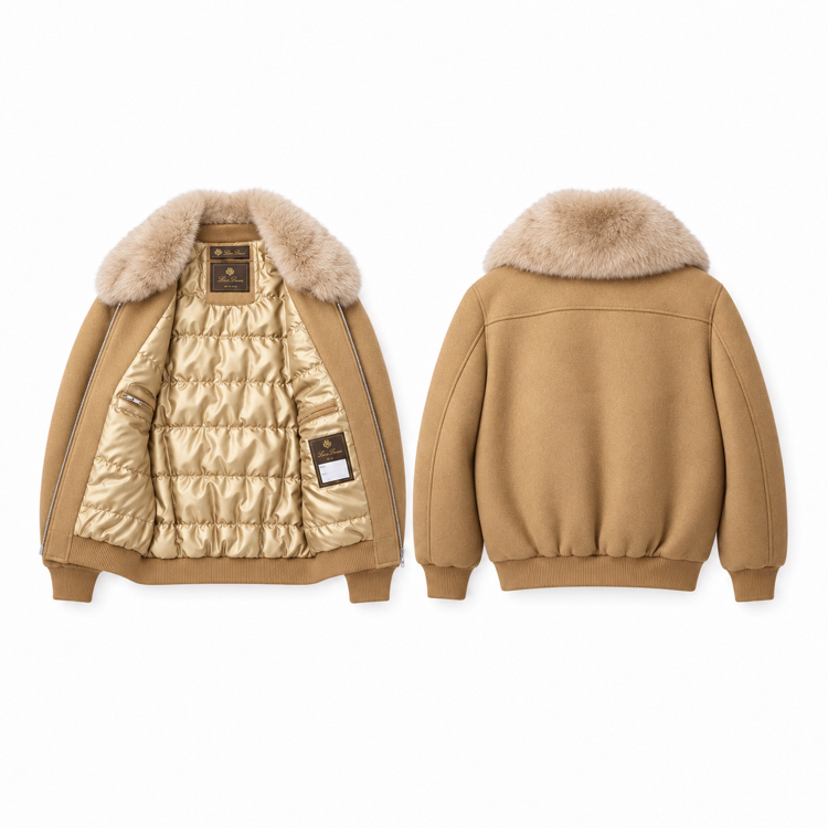Loro Piana kaşmir / Yün    Jacket ( Camel )