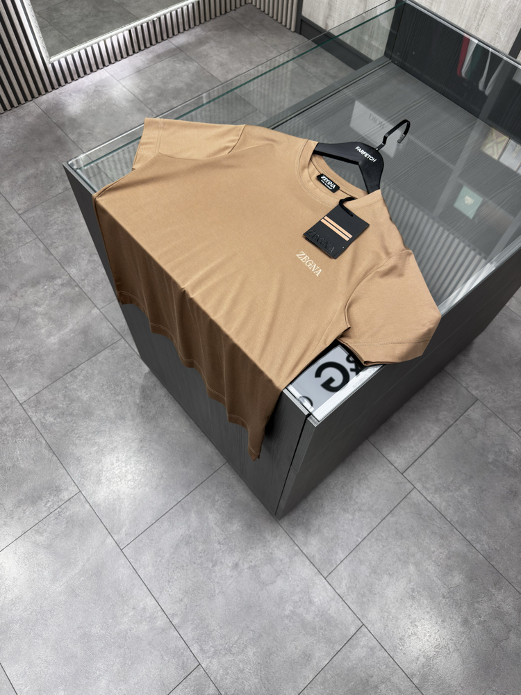 Zegna     merserize  cotton T-shirt 