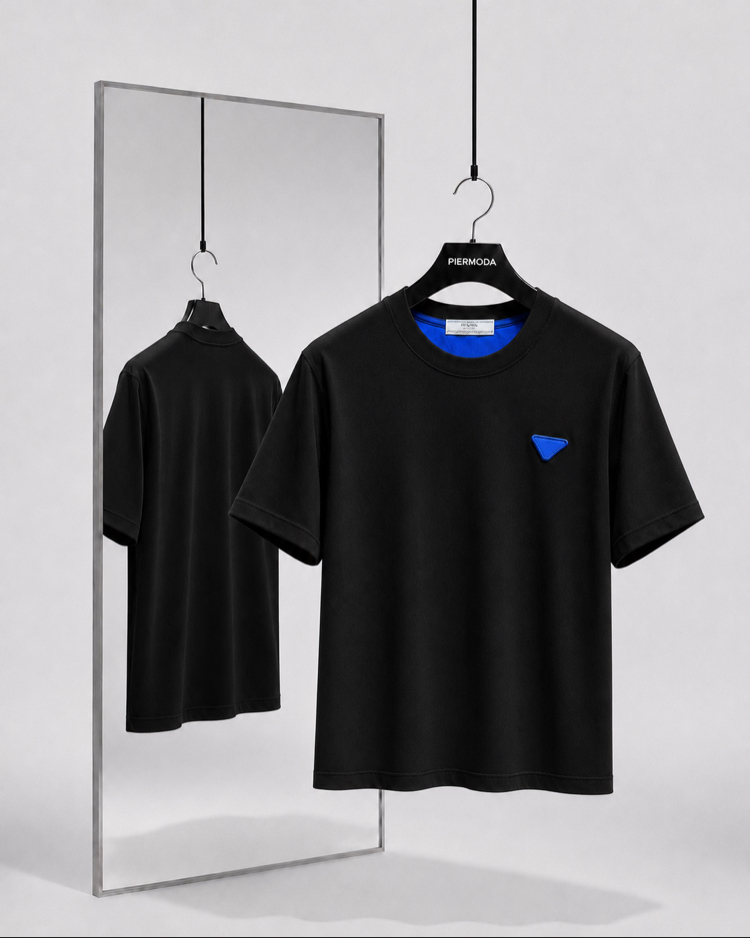 Prada ince kırışmaz kumaş    T-shirt ( İthal )