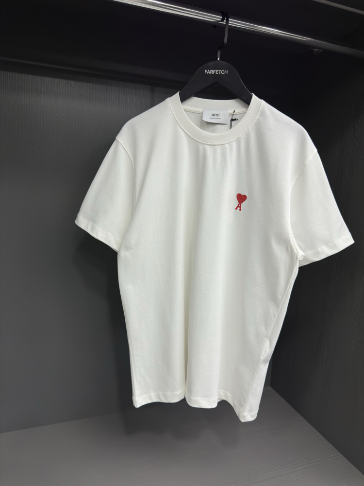 Ami Paris premium T-shirt ( white )