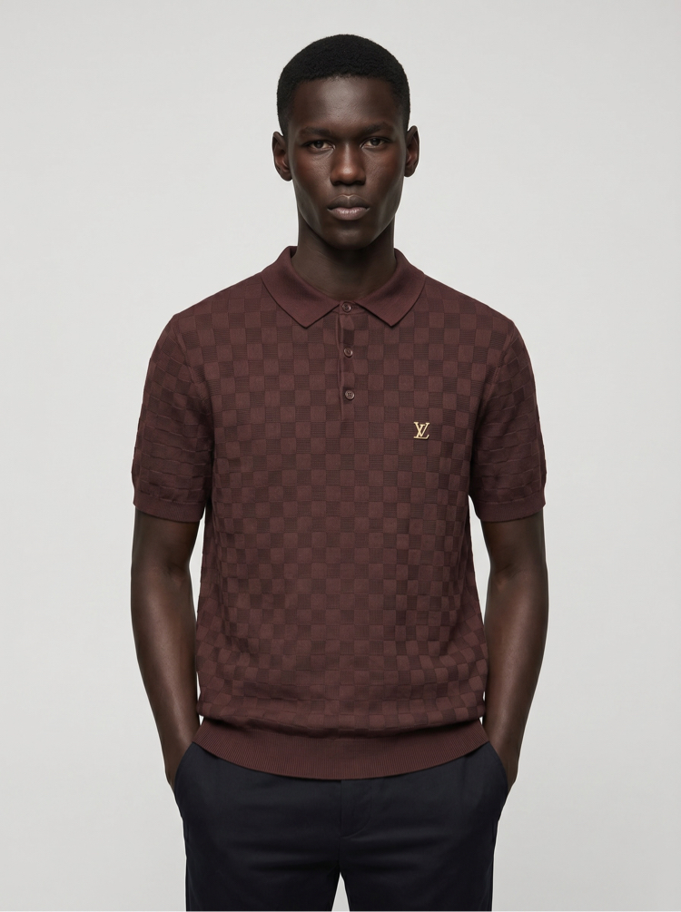 Louıs Vuıtton   Premium Polo Yaka Triko