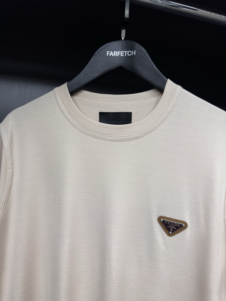 Prada    merserize  cotton T-shirt 