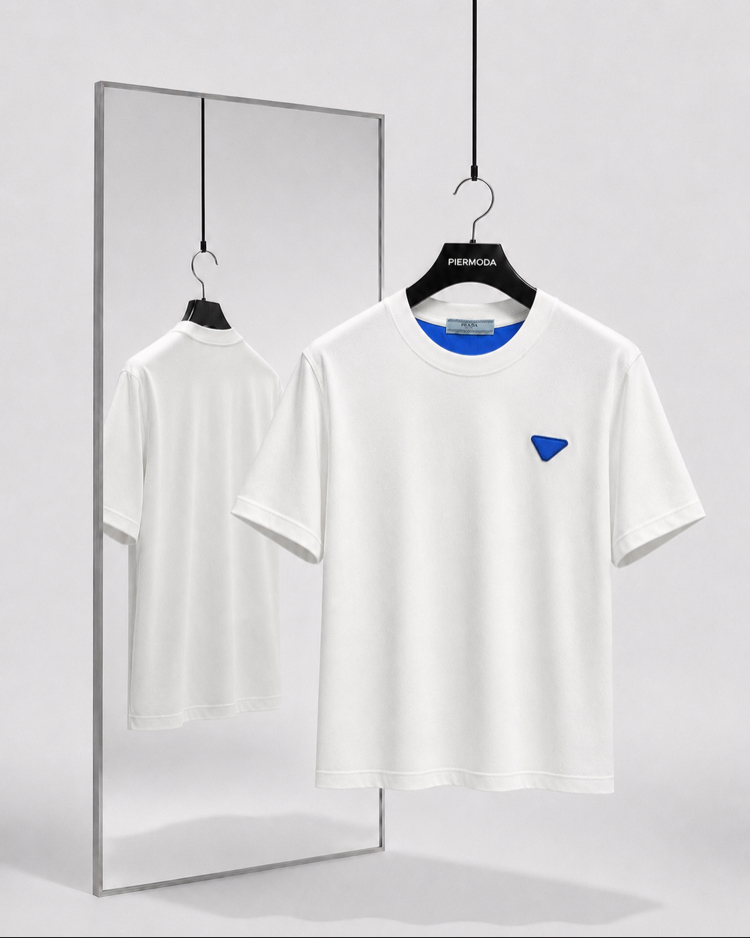 Prada ince kırışmaz kumaş    T-shirt ( İthal )