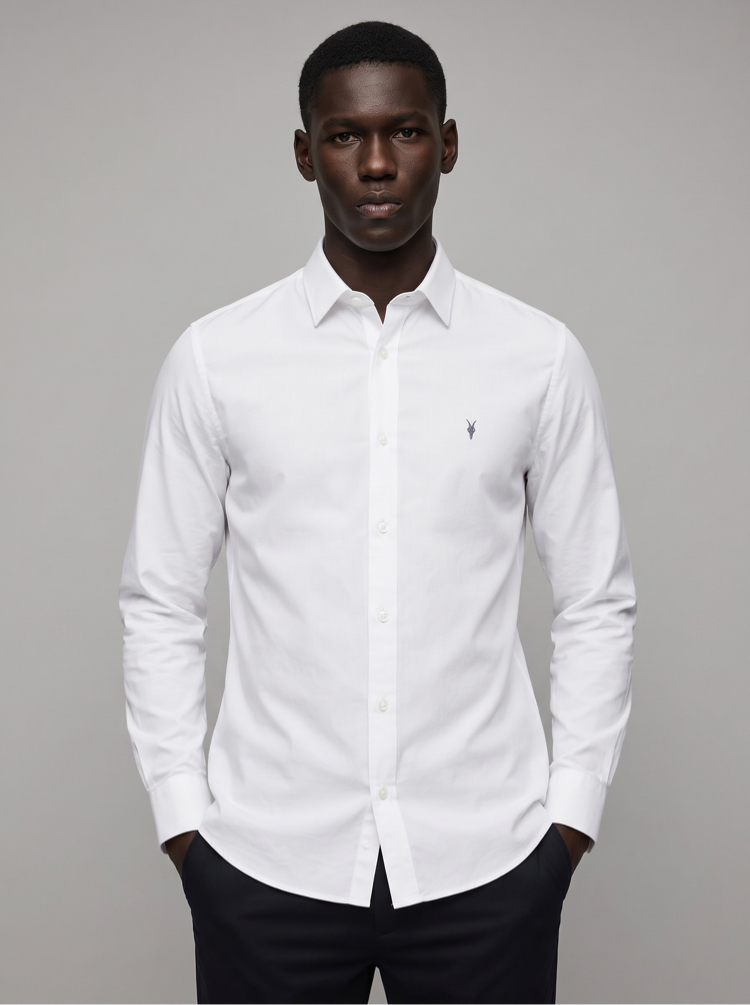 AllSaints  Gabardin  pamuk Gömlek 