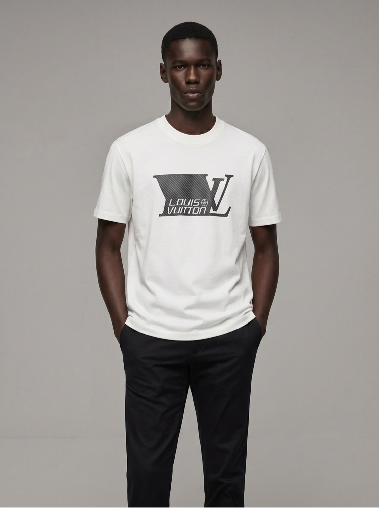 Louıs Vuıtton  premıum  cotton    T-shirt 
