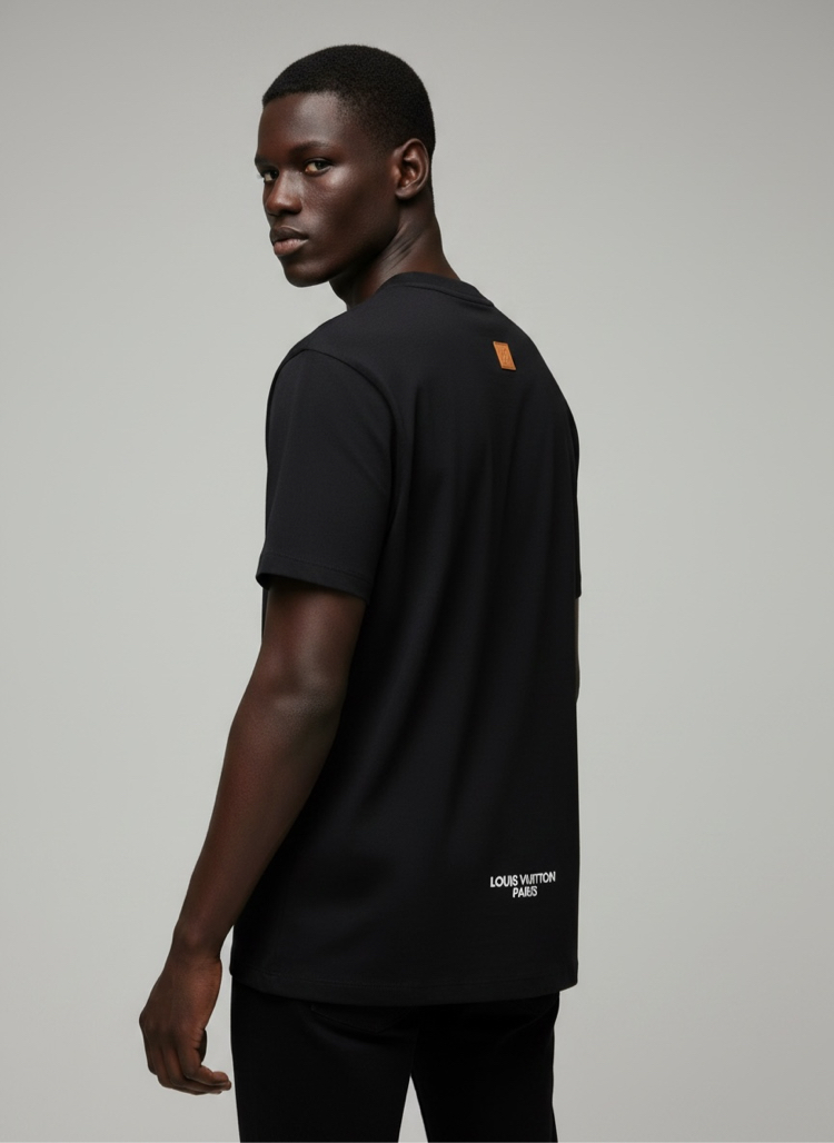 Louıs Vuıtton  premıum  cotton    T-shirt 