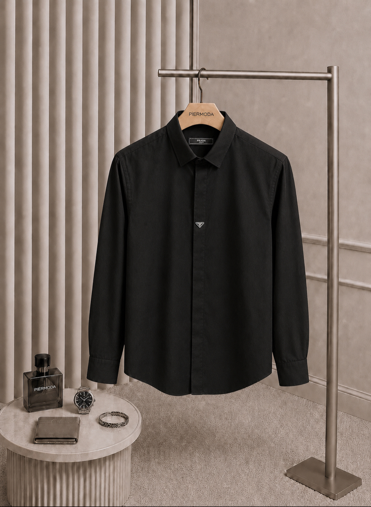 Prada Oxford pamuk Gömlek