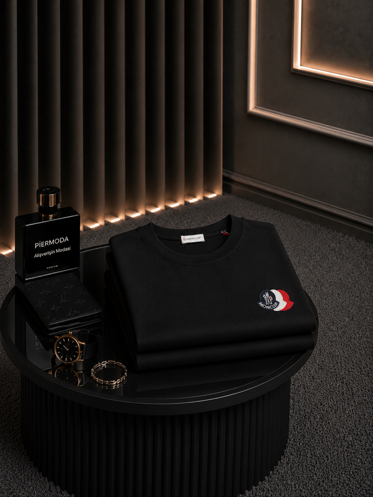 Monclr premium T-shirt ( black )