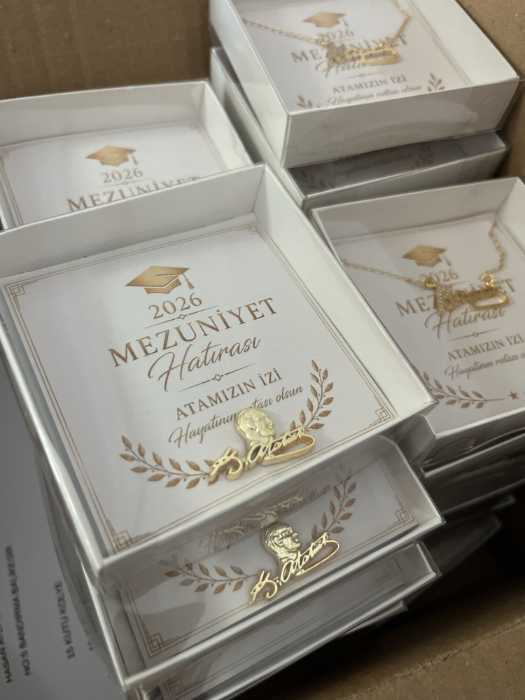 Mezuniyet rozet kutulu 