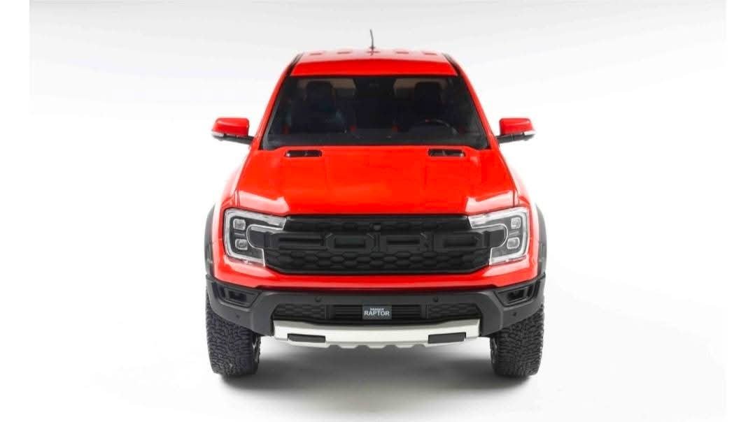 2024 Ford Ranger Raptor & red