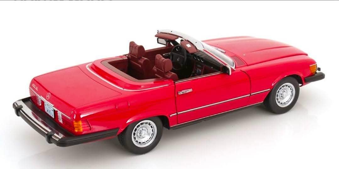 1:12 KK SCALE 1979 MERCEDES BENZ 450 SL R107 US-VERSiON