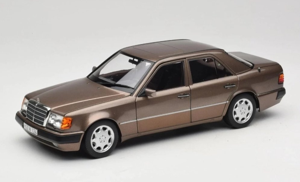 1:18 NOREV 1990 MERCEDES BENZ 500E W124 5.0 V8 IMPALA
BROWN