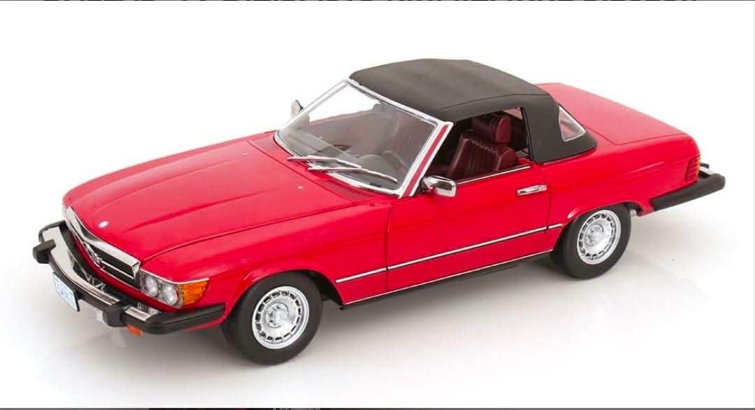 1:12 KK SCALE 1979 MERCEDES BENZ 450 SL R107 US-VERSiON