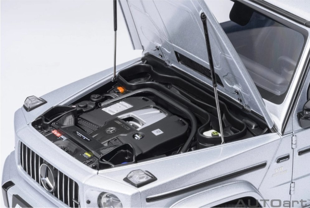 1/18 AUTOart Mercedes-AMG G63 2019 (Iridium Silver)

