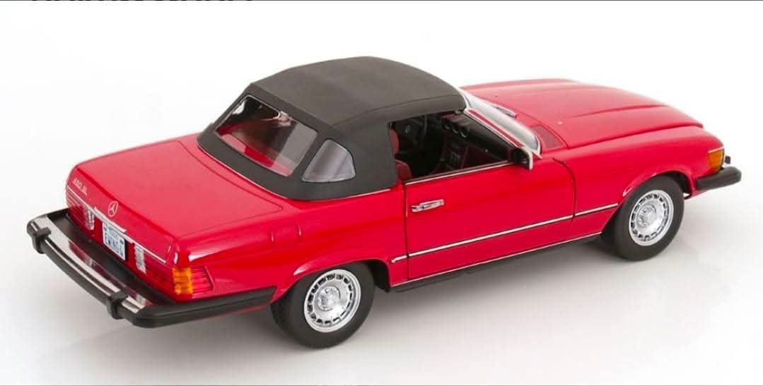 1:12 KK SCALE 1979 MERCEDES BENZ 450 SL R107 US-VERSiON