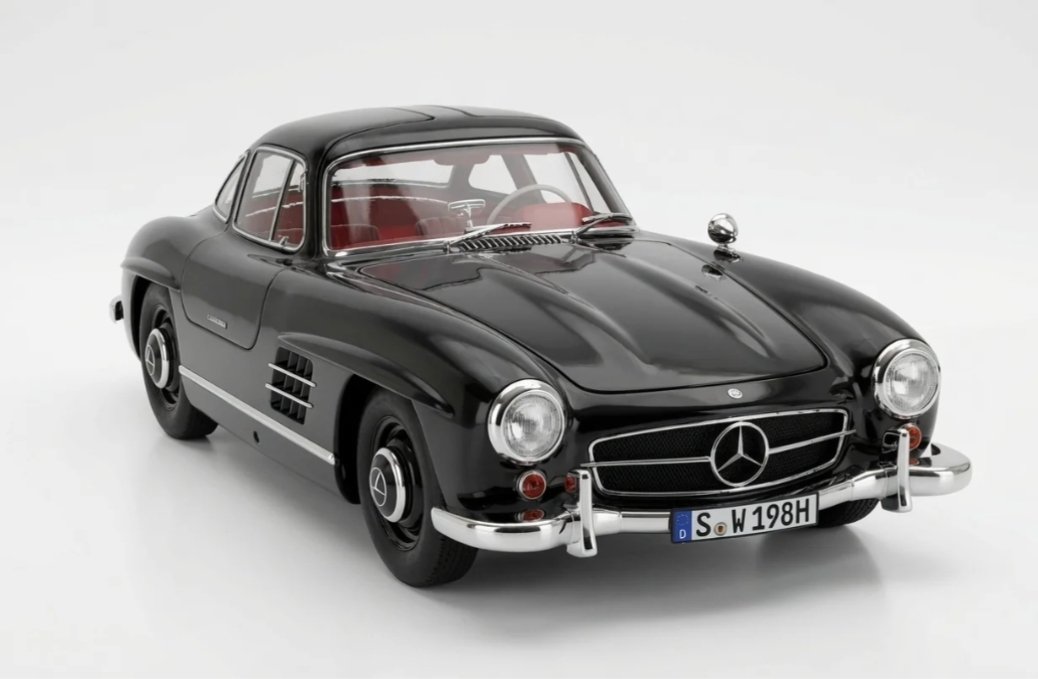 MERCEDES-BENZ 300 SL (W198), SiYAH(BLACK), 1955