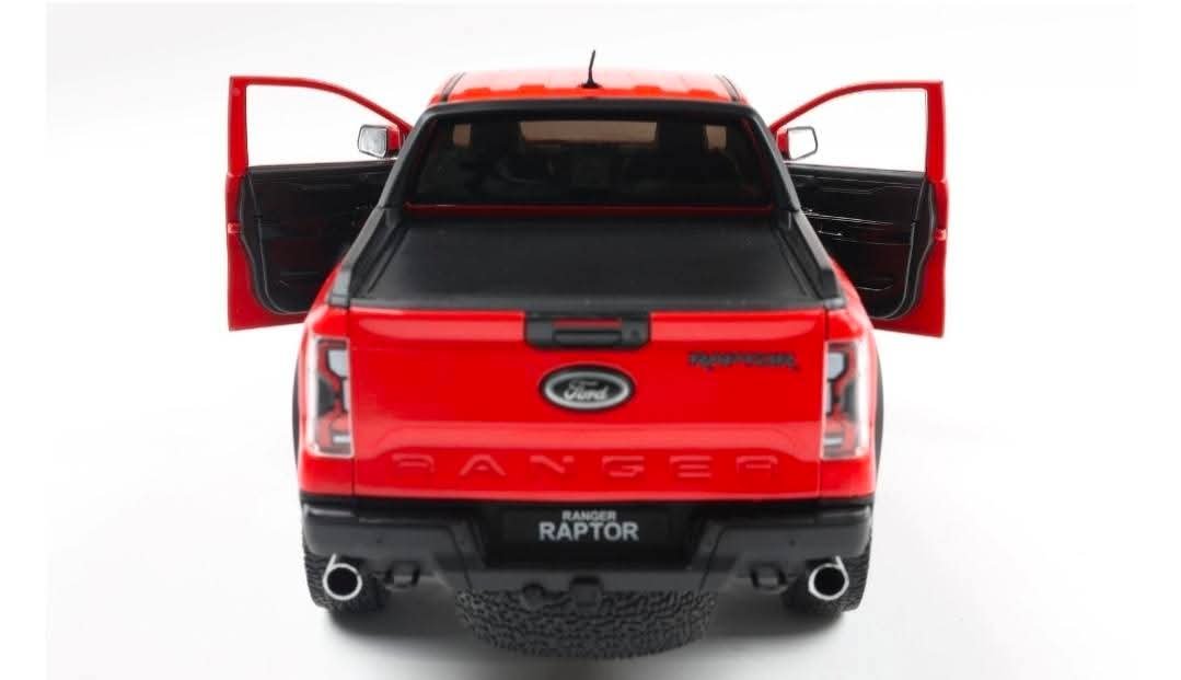 2024 Ford Ranger Raptor & red
