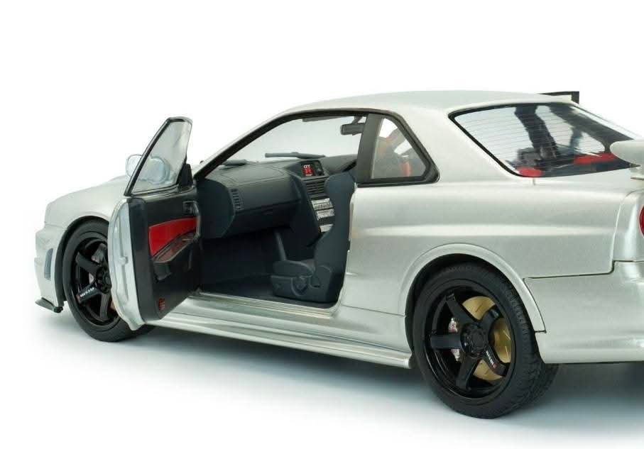 1999 NiSSAN SKYLiNE R34 GT-RZ-TUNE - SiLVER