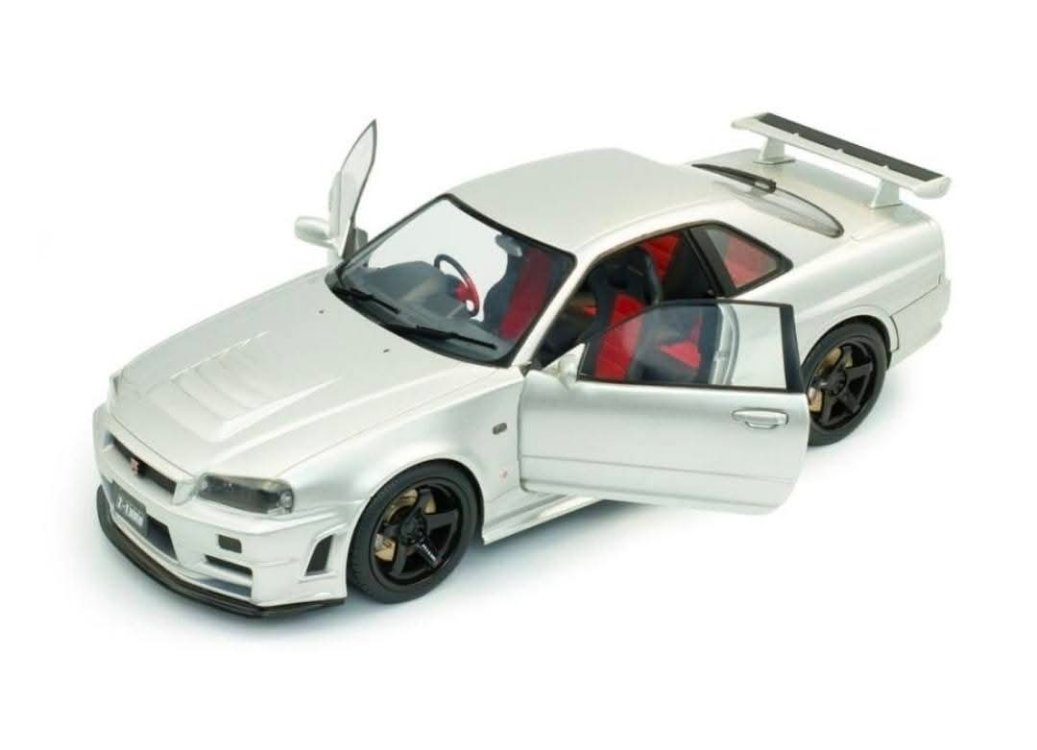 1999 NiSSAN SKYLiNE R34 GT-RZ-TUNE - SiLVER
