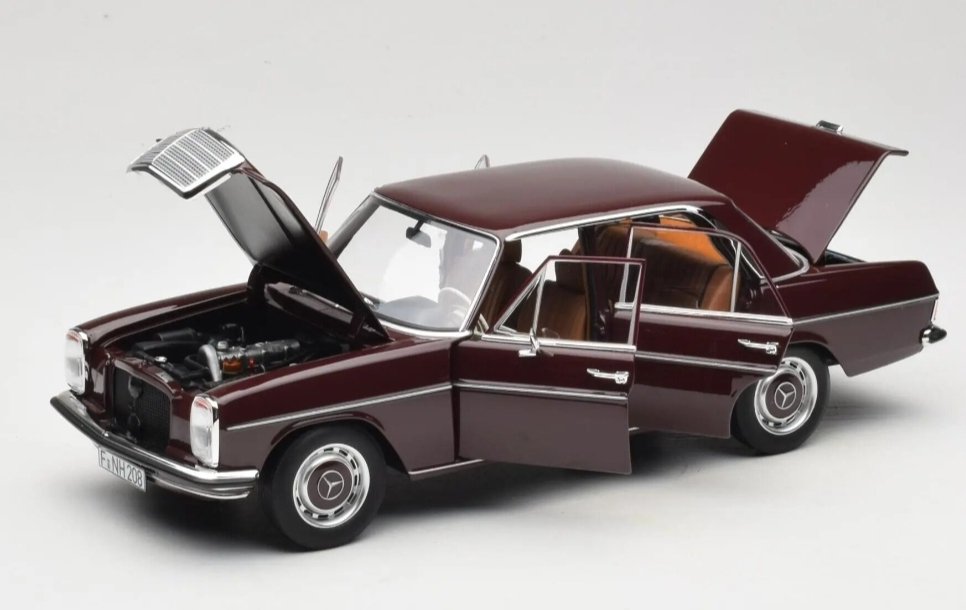 1:18 NOREV 1968 MERCEDES BENZ 200 W115 DARK RE