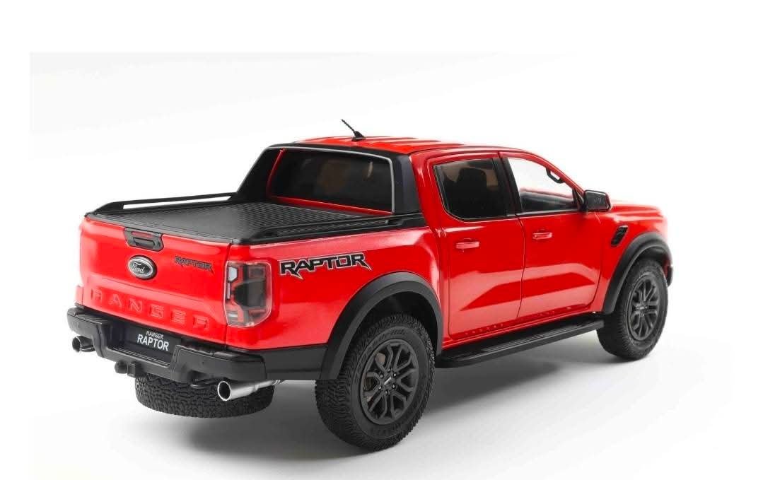 2024 Ford Ranger Raptor & red