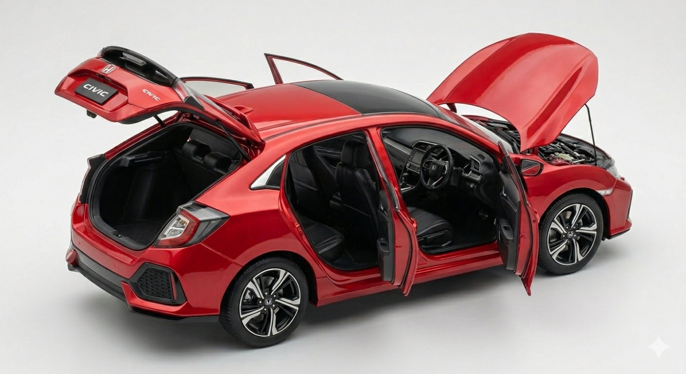 Honda Civic Hatchback 240 Turbo 2023 Detailed