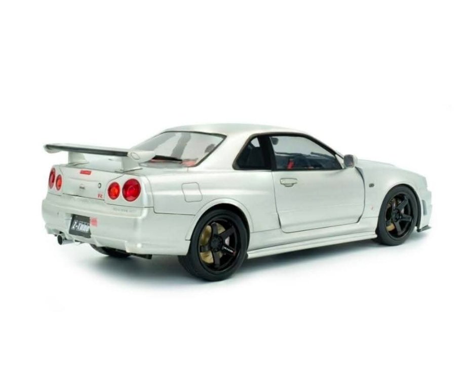 1999 NiSSAN SKYLiNE R34 GT-RZ-TUNE - SiLVER