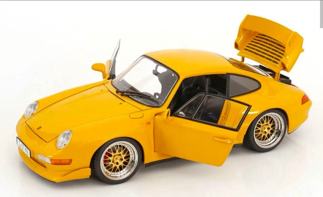KK SCALE PORSCHE 911(993) GT2 (1996) BBS FELGEN
SPEED GELB