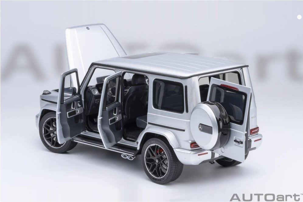 1/18 AUTOart Mercedes-AMG G63 2019 (Iridium Silver)

