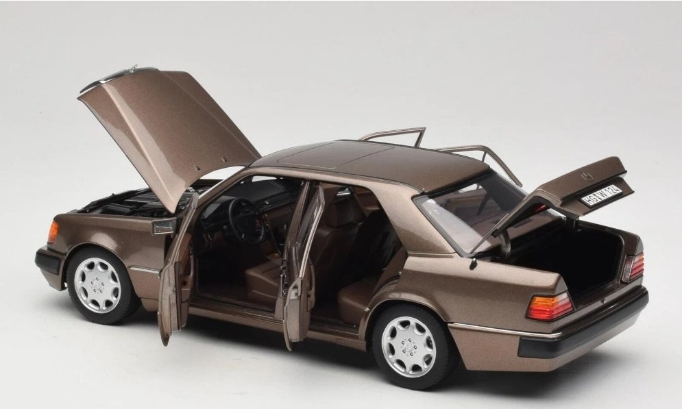 1:18 NOREV 1990 MERCEDES BENZ 500E W124 5.0 V8 IMPALA
BROWN