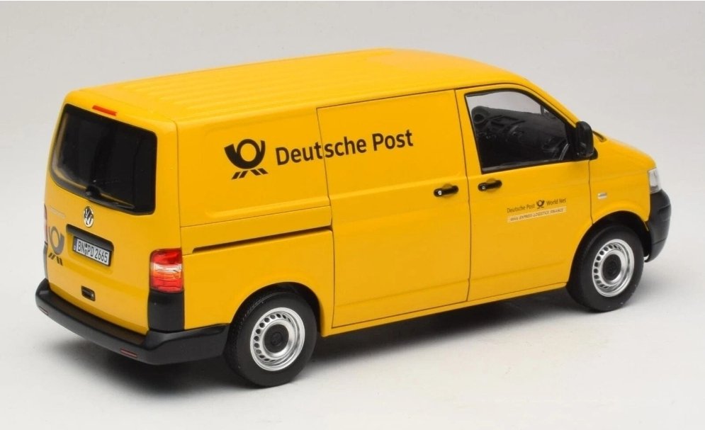 1:18 NOREV 2003 VOLKSWAGEN T5 TRANSPORTER GERMANPOST